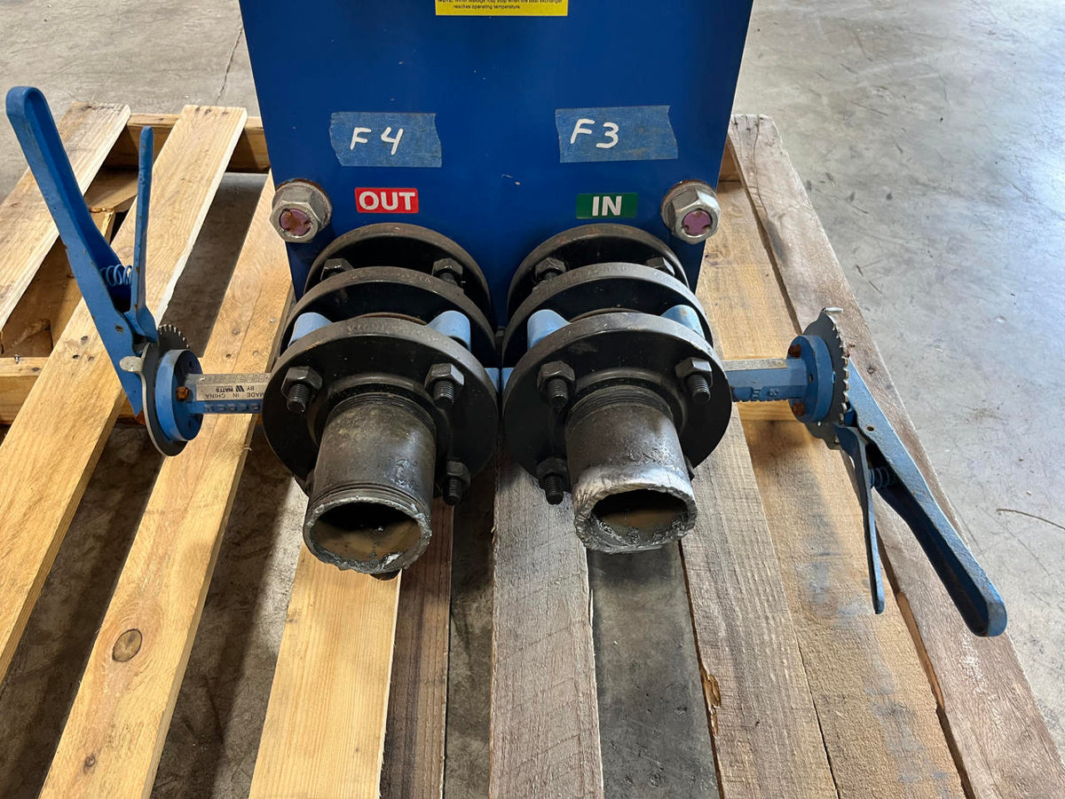 Plate Heat Exchanger For Heat Recovery Off Of Hot Water