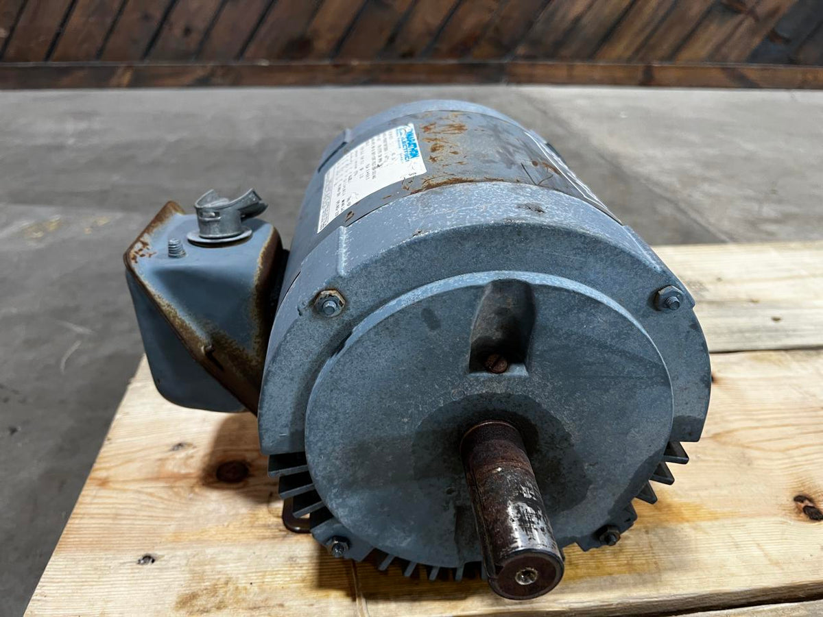 Marathon Electric, 3 Phase, AC Motor, 3 HP, 1740 RPM, Used DSLP1050