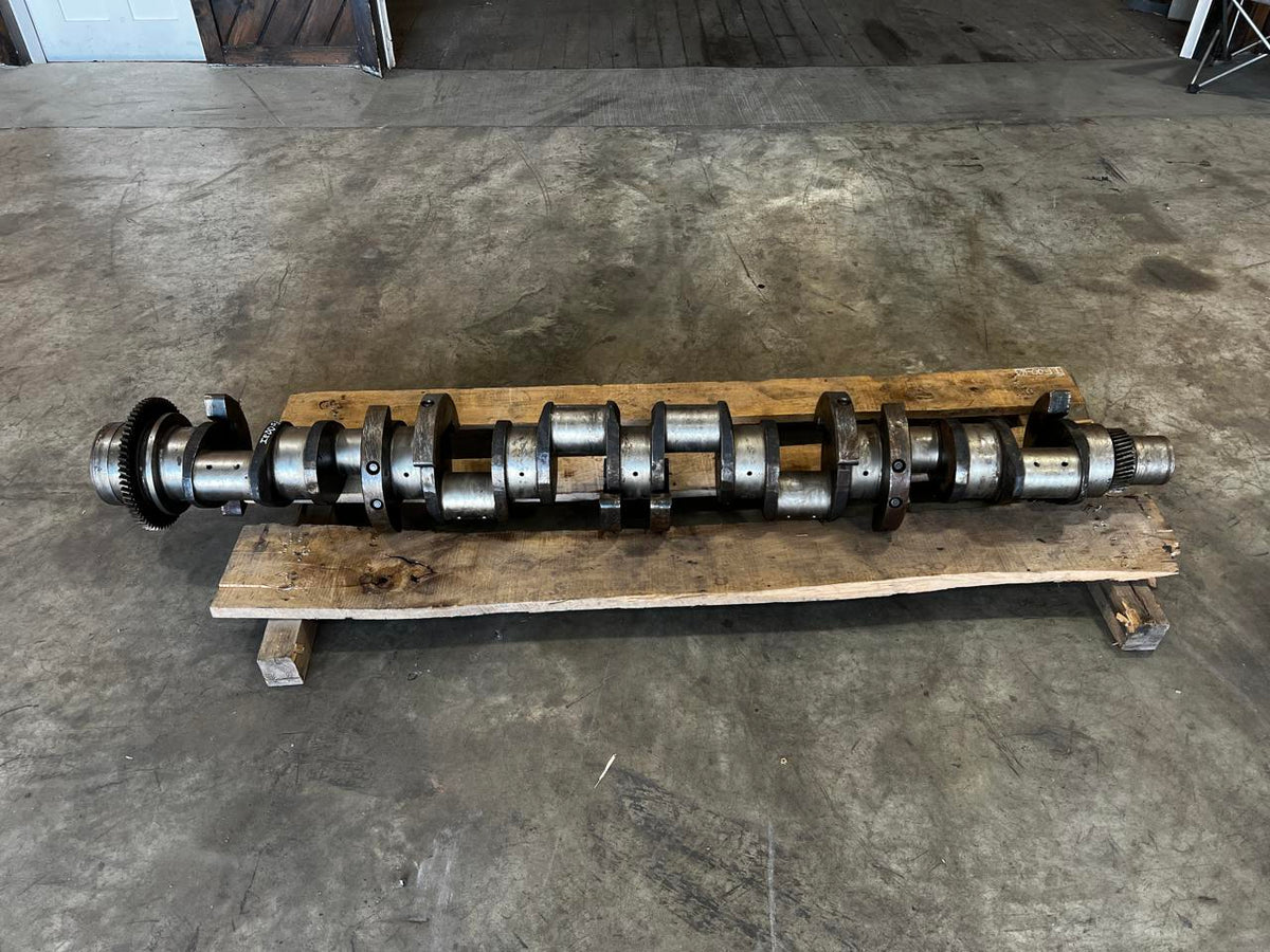 KTA 50-G-2 Crankshaft #3629276 STD Rod and Main Journals, No Rust, Good Used Non Failed