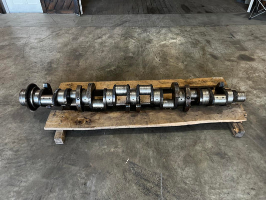KTA 50-G-2 Crankshaft #3629276 STD Rod and Main Journals, No Rust, Good Used Non Failed