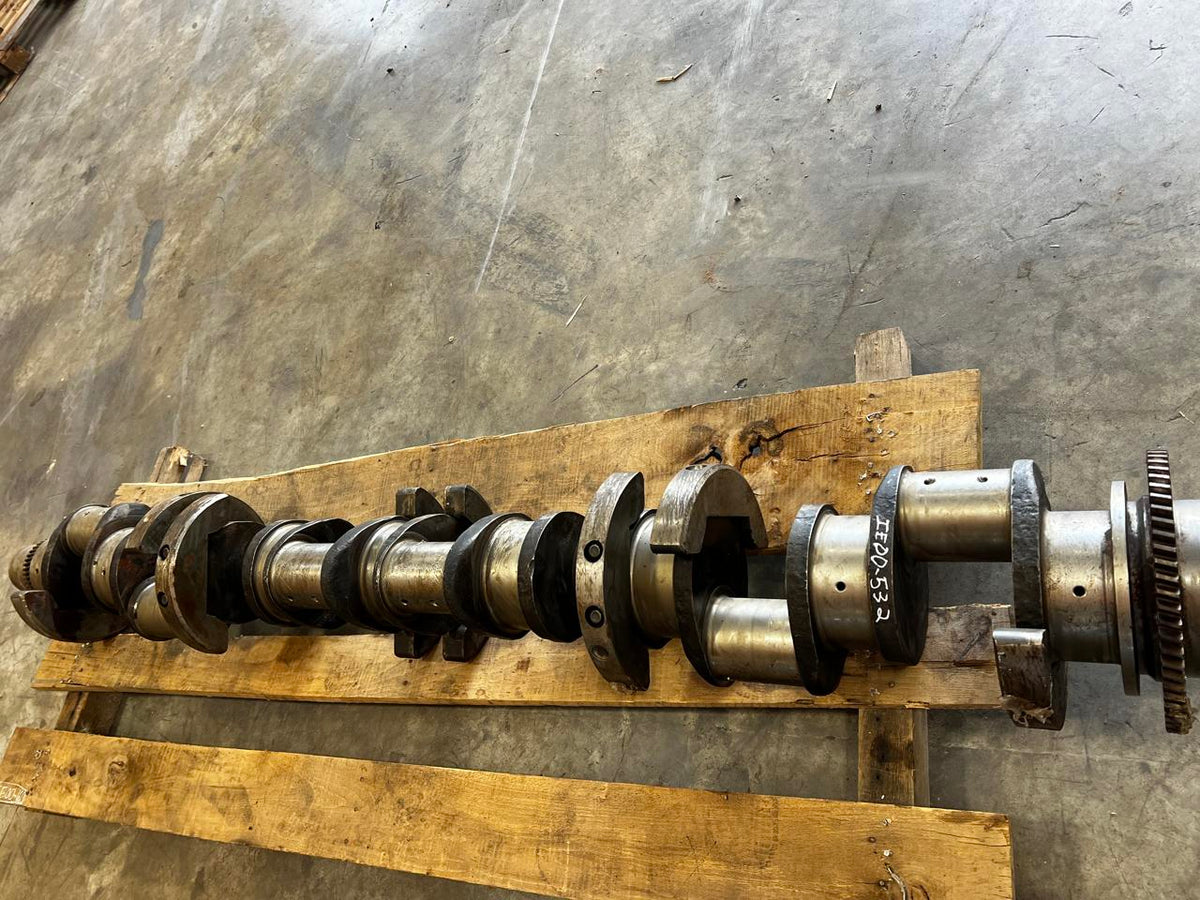 KTA 50-G-2 Crankshaft #3629276 STD Rod and Main Journals, No Rust, Good Used Non Failed