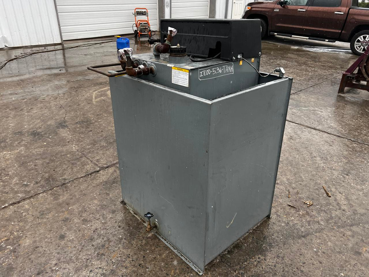 100 Gallon Good Used Diesel Fuel Tank with Electric Fuel Pump.  Double Wall with Containment Tank.