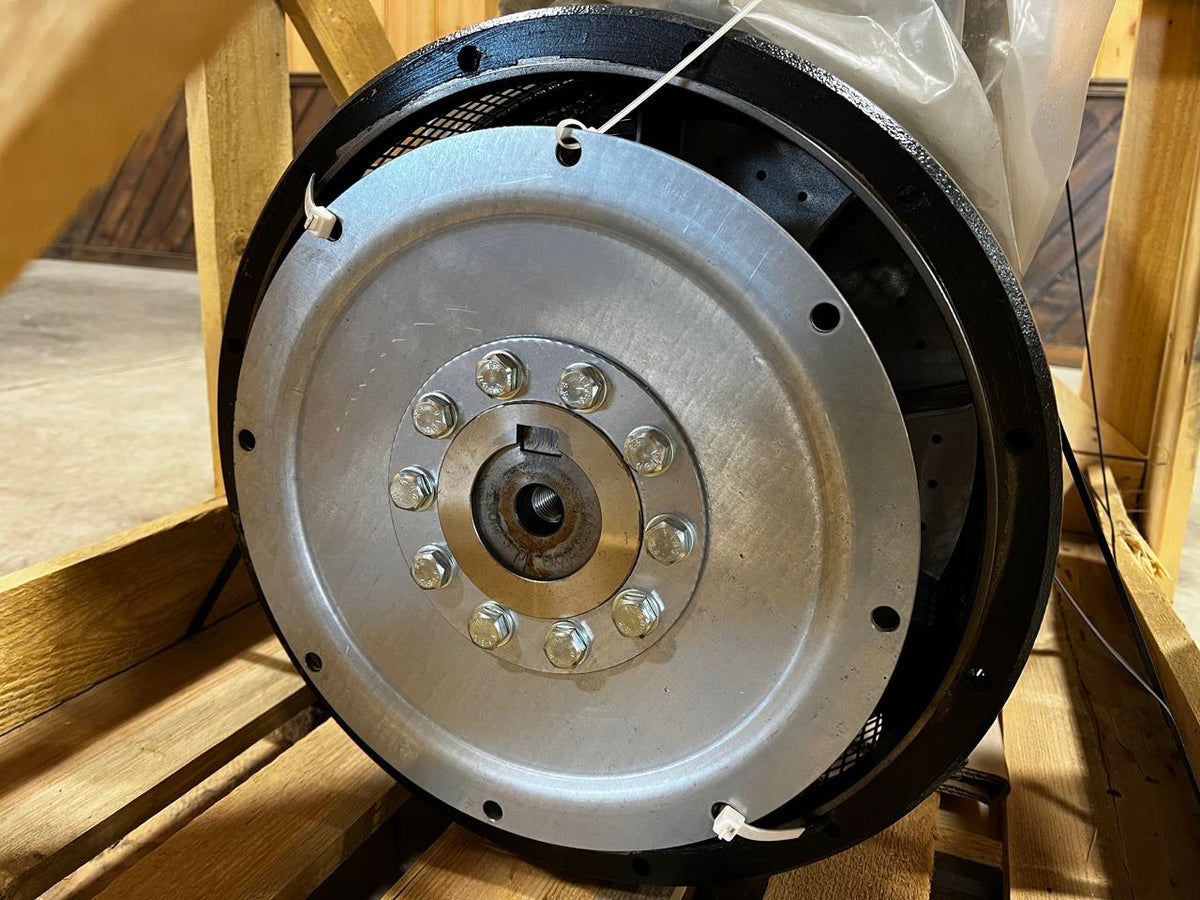 _100 kW Unused Marelli Generator Head, 12 Wire Reconnectable 120 to 480
