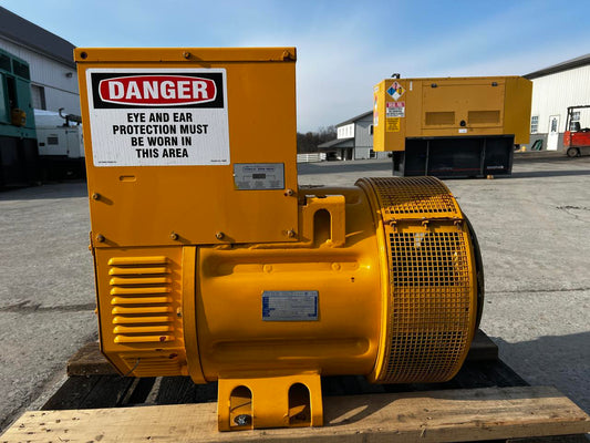 Mecc Alte Gen End, 75 kW, 240 Hours since new, 12 Lead Reconnectable from 120 V to 480 Volt