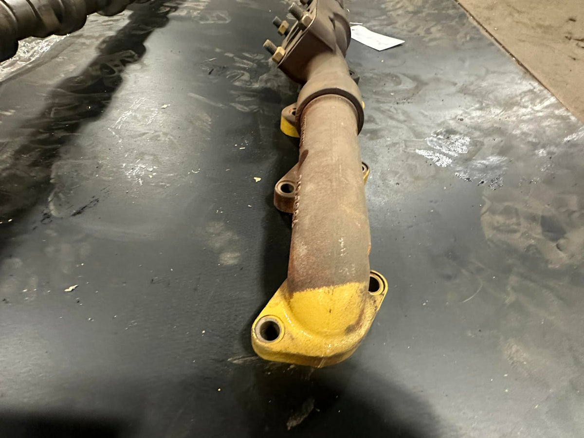 C7 CAT Exhaust Manifold, Tier 3, Single Turbo Industrial Application