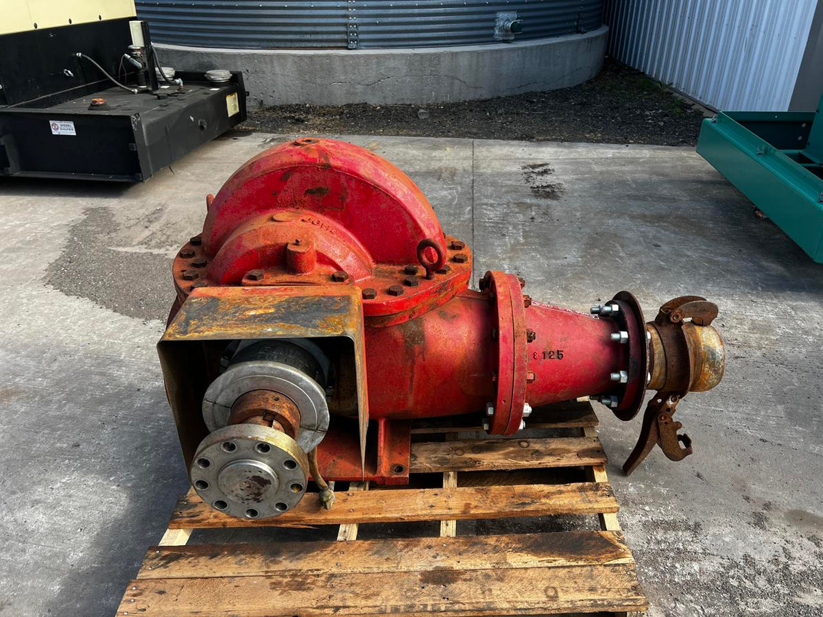6 in. Centrifusal Water Pump 2000 Gal. Min. at 100 PSI, 2100 RPM