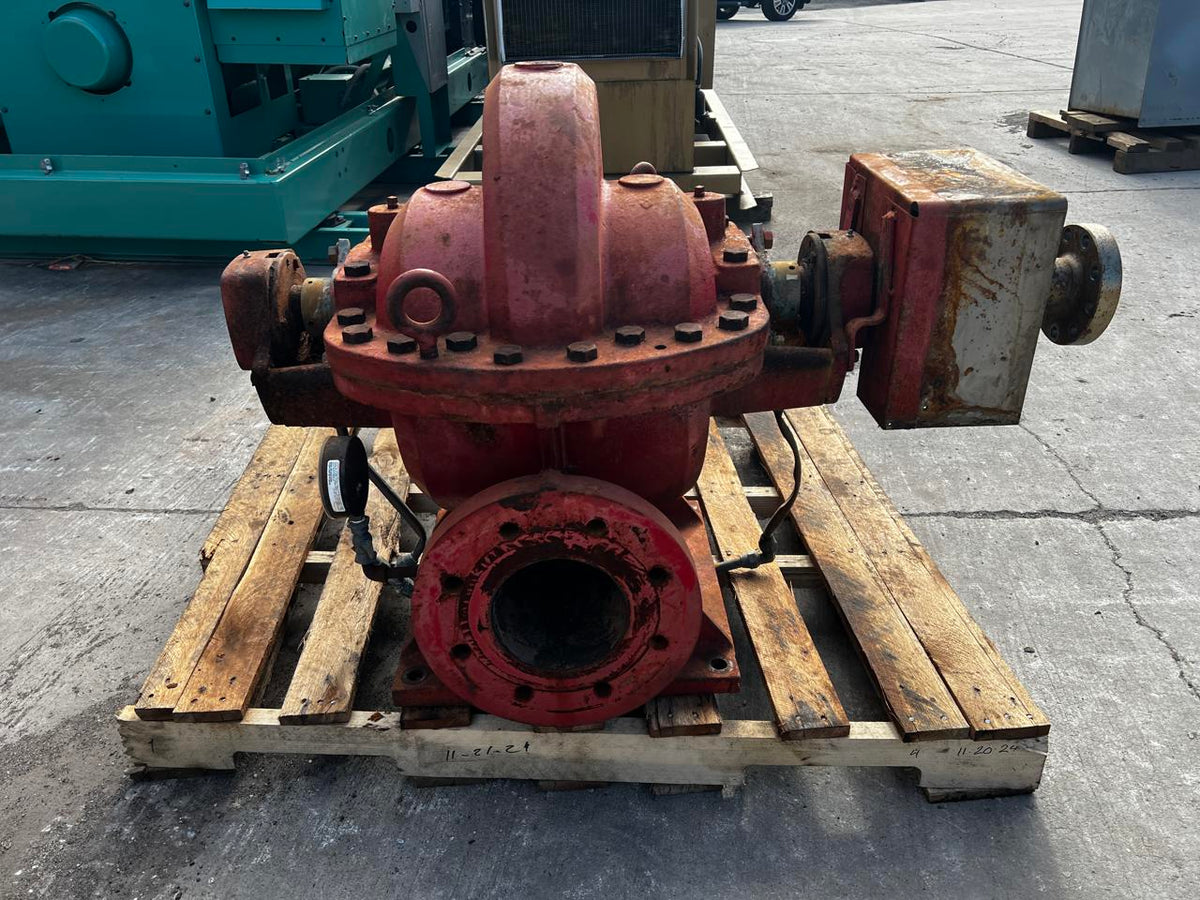 6 in. Centrifusal Water Pump 2000 Gal. Min. at 100 PSI, 2100 RPM