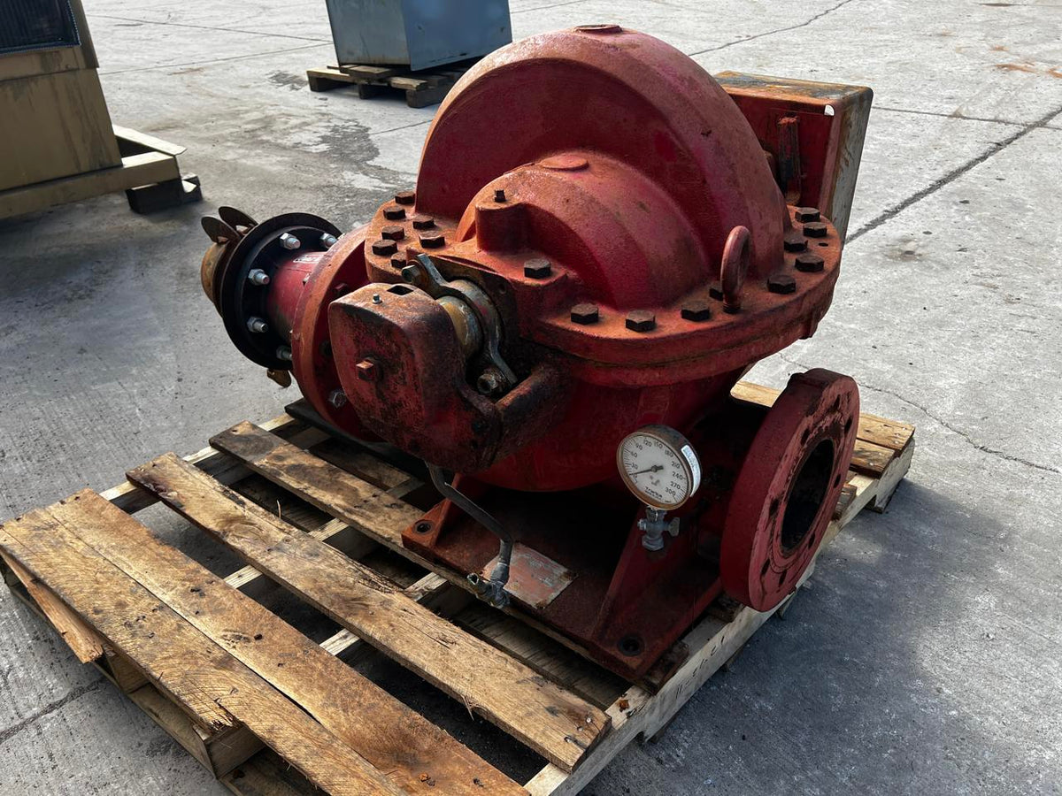 6 in. Centrifusal Water Pump 2000 Gal. Min. at 100 PSI, 2100 RPM