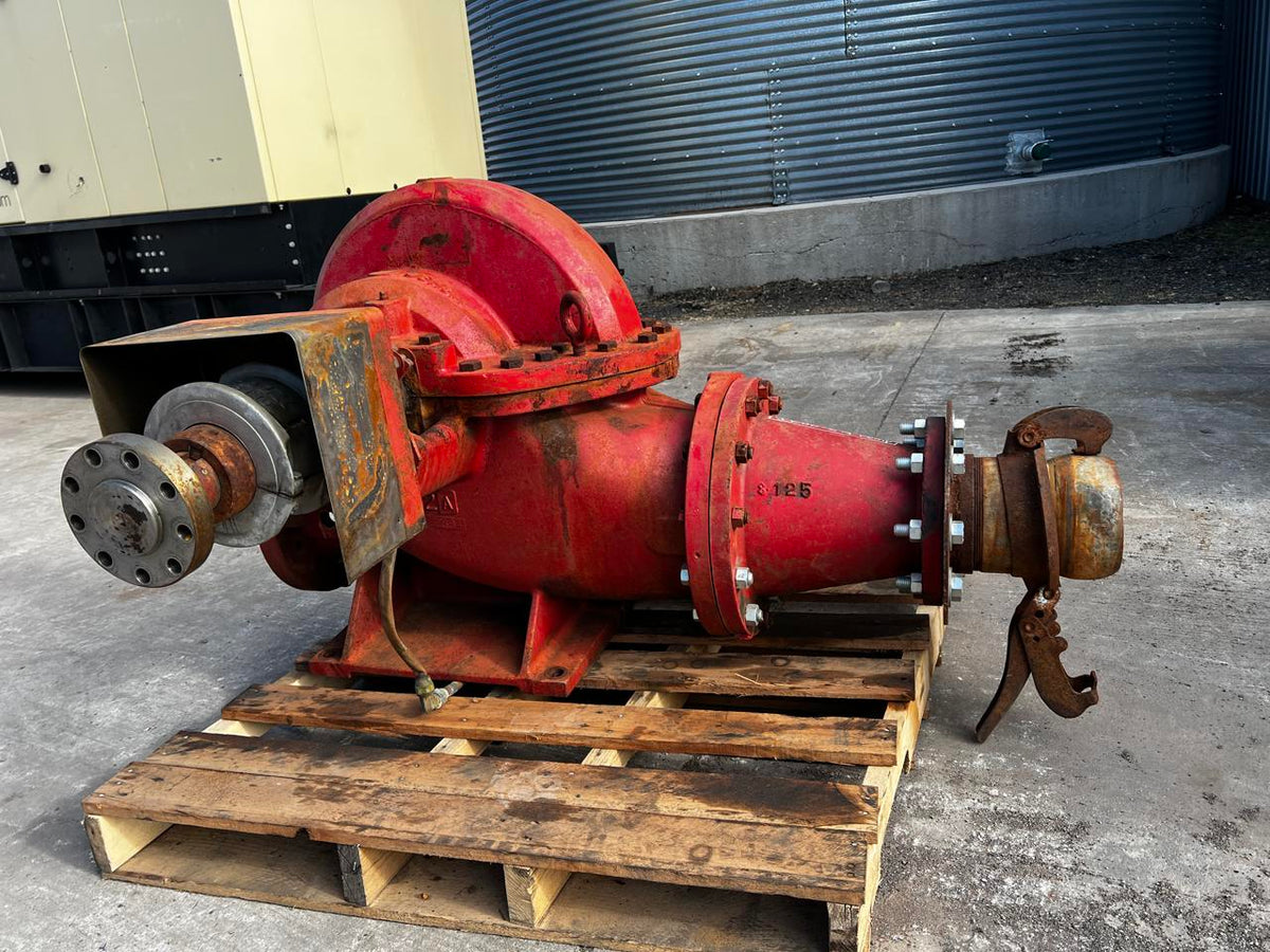 6 in. Centrifusal Water Pump 2000 Gal. Min. at 100 PSI, 2100 RPM
