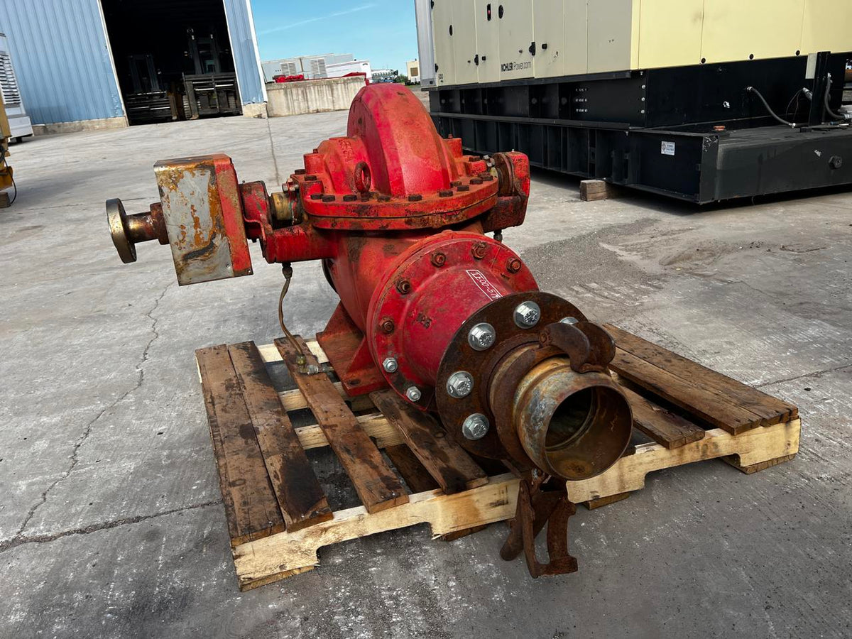 6 in. Centrifusal Water Pump 2000 Gal. Min. at 100 PSI, 2100 RPM