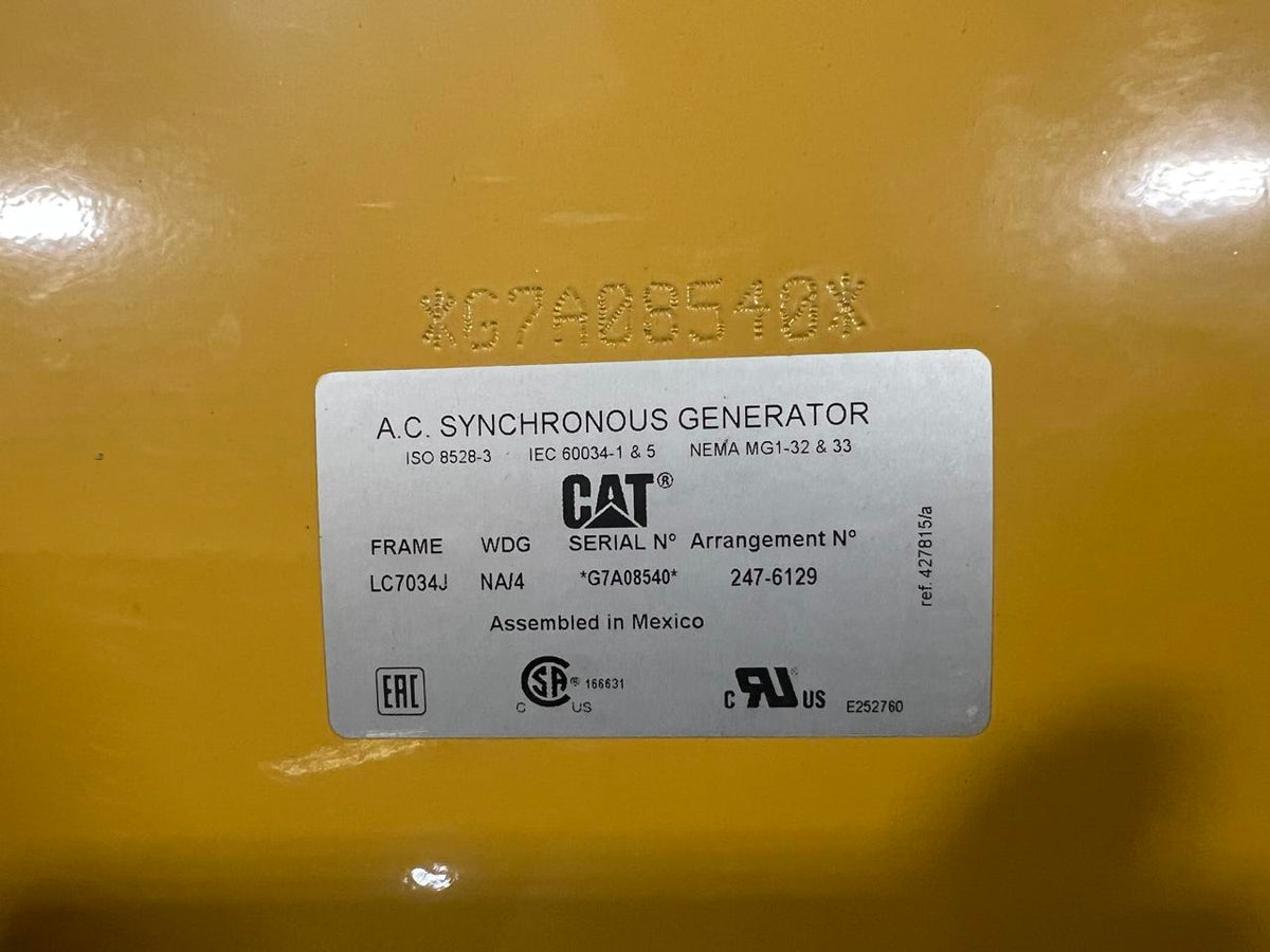 CAT LC7 Gen End, 750 kW, New Surplus, To Fit C27-3412