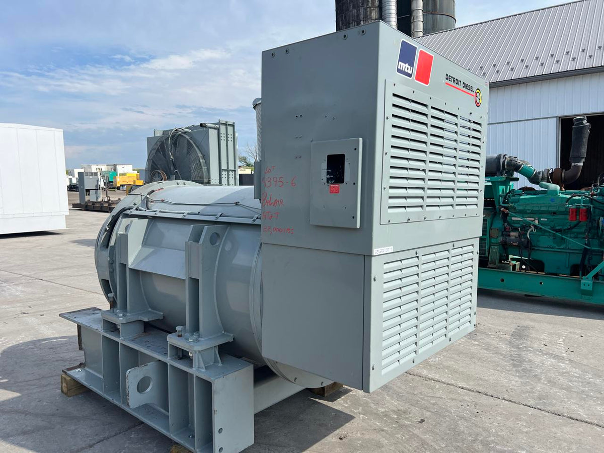 Marathon/MTU Generator End 2800 kW 480 Volt Good Used Take Off of 20V 4000 Engine DSLP1095