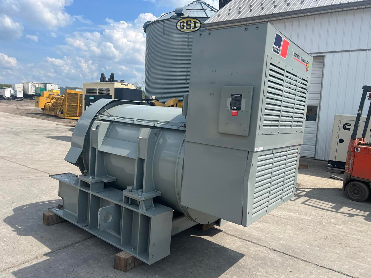 Marathon/MTU Gen End 2800 kW 480 Volt Good Used Take Off Of 20V 4000 Engine DSLP1097