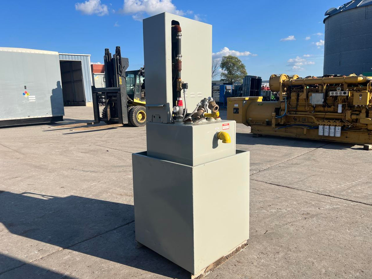 155 Gallon Fuel Tank with Dual Electric Pumps, 120/240 Volt, 1 Phase