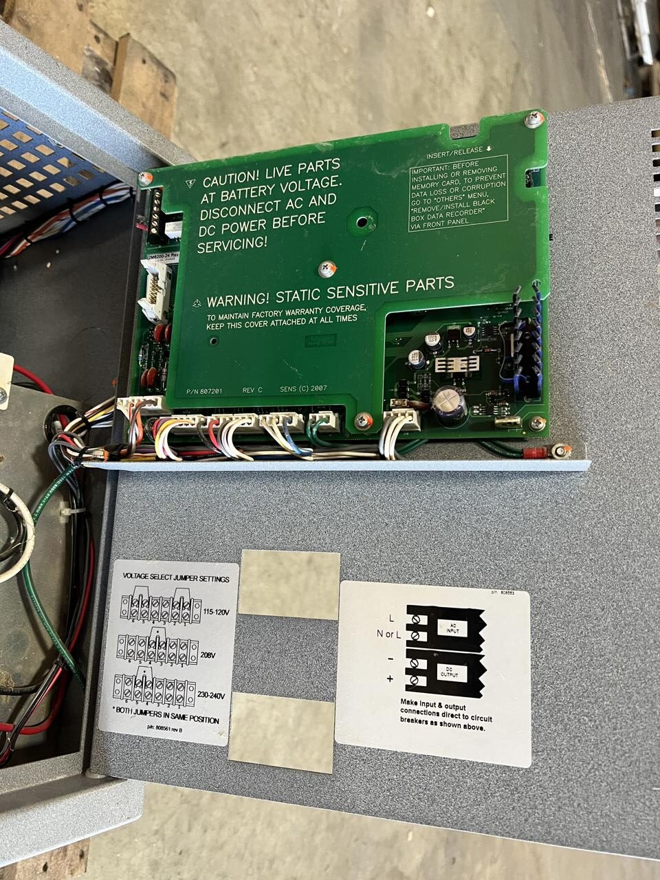 SENS Automatic Battery Charger/Maintainer, 25 Amp Max