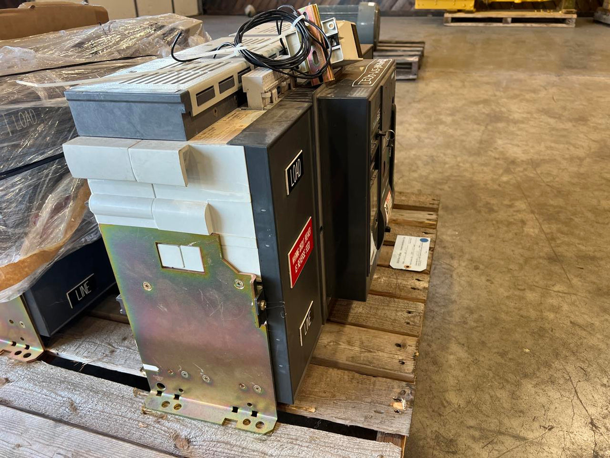5000 Amp Siemens Motorized Braker with Adjustable Trip Unit Includes a GFCI Module
