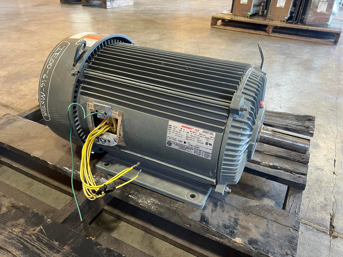 10 HP Unimount Electric Motor, 3 Phase, 1160 RPM, Continous Duty