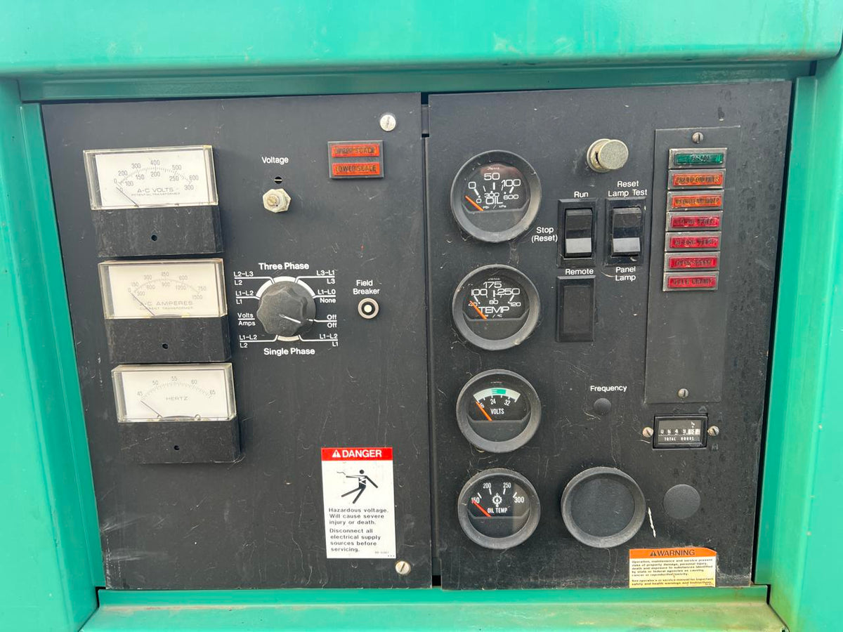 350 kW Onan Generator End with Controller and Breaker