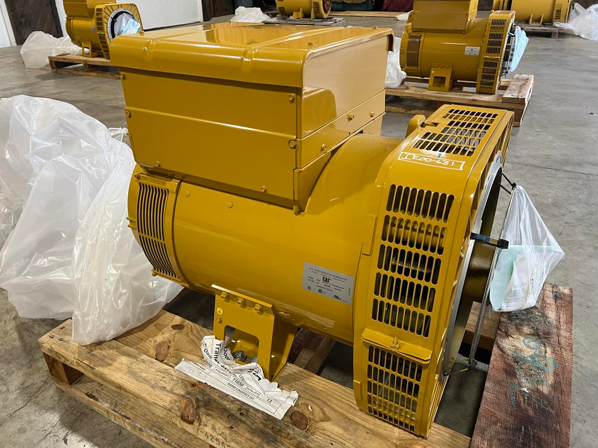 130 kW CAT New Surplus Generator End, 12 Wire Reconnectable DSLP1113