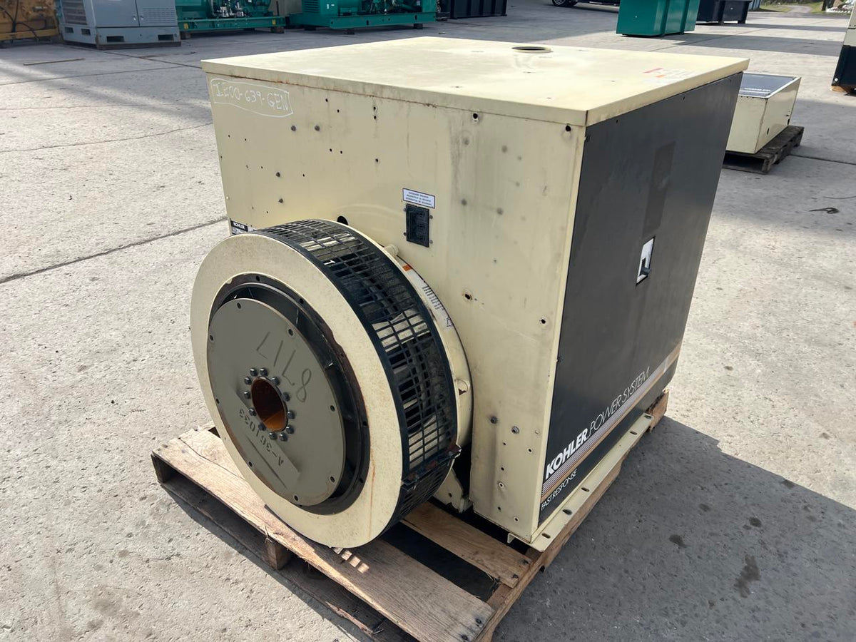 180 kW Kohler Gen End Taken Off 8.1 JD Engine, Load Tested 862 Hours