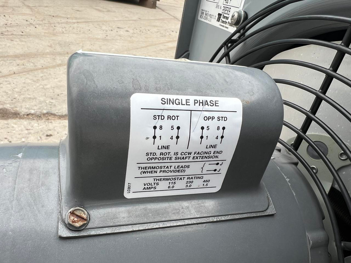 Heat Exchanger/Oil Fuel Cooler, 120 Volt, 1 Phase Motor