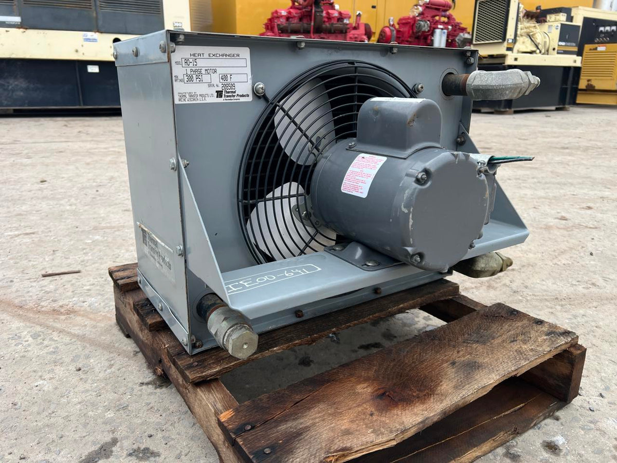 Heat Exchanger/Oil Fuel Cooler, 120 Volt, 1 Phase Motor