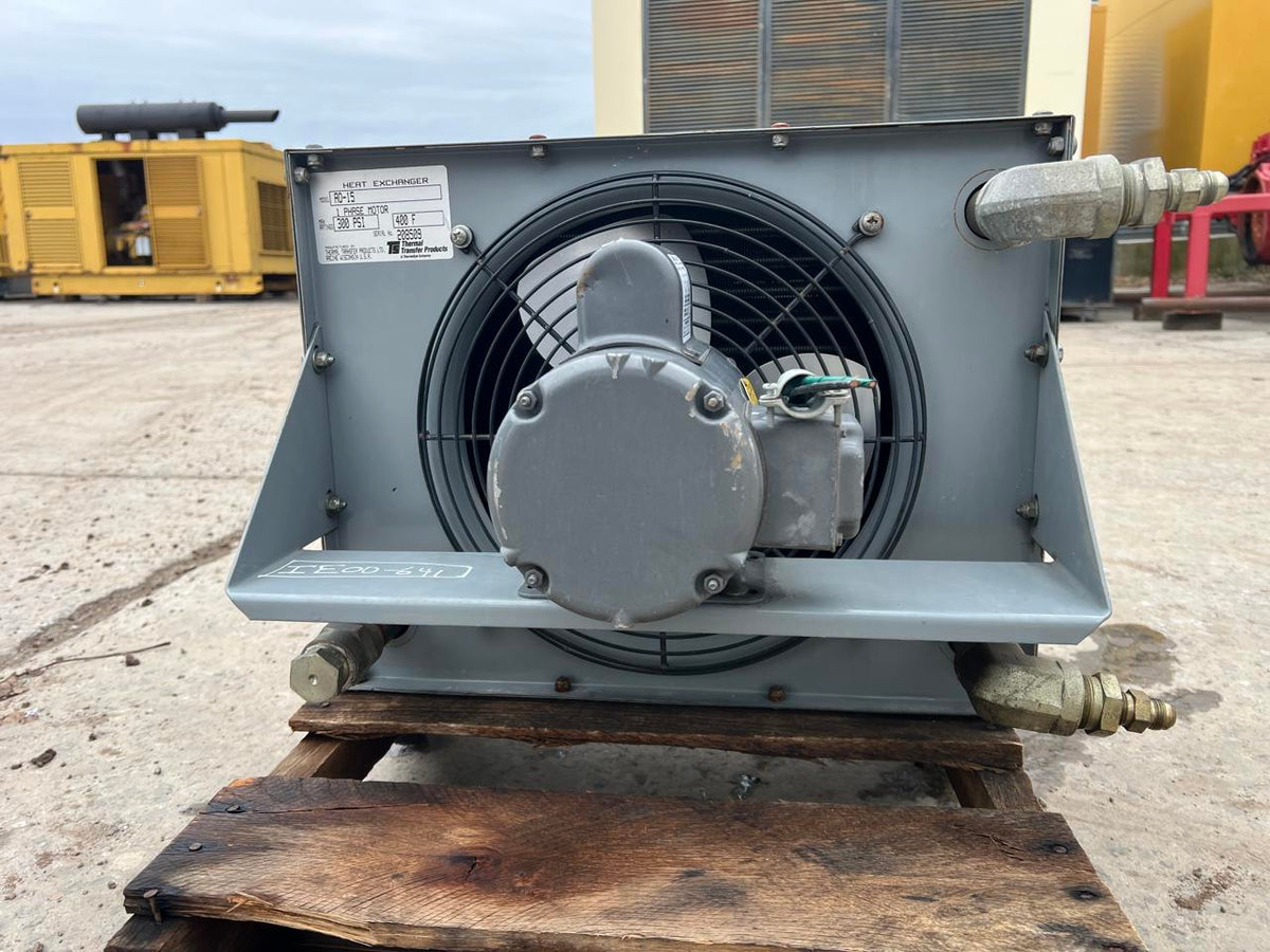 Heat Exchanger/Oil Fuel Cooler, 120 Volt, 1 Phase Motor