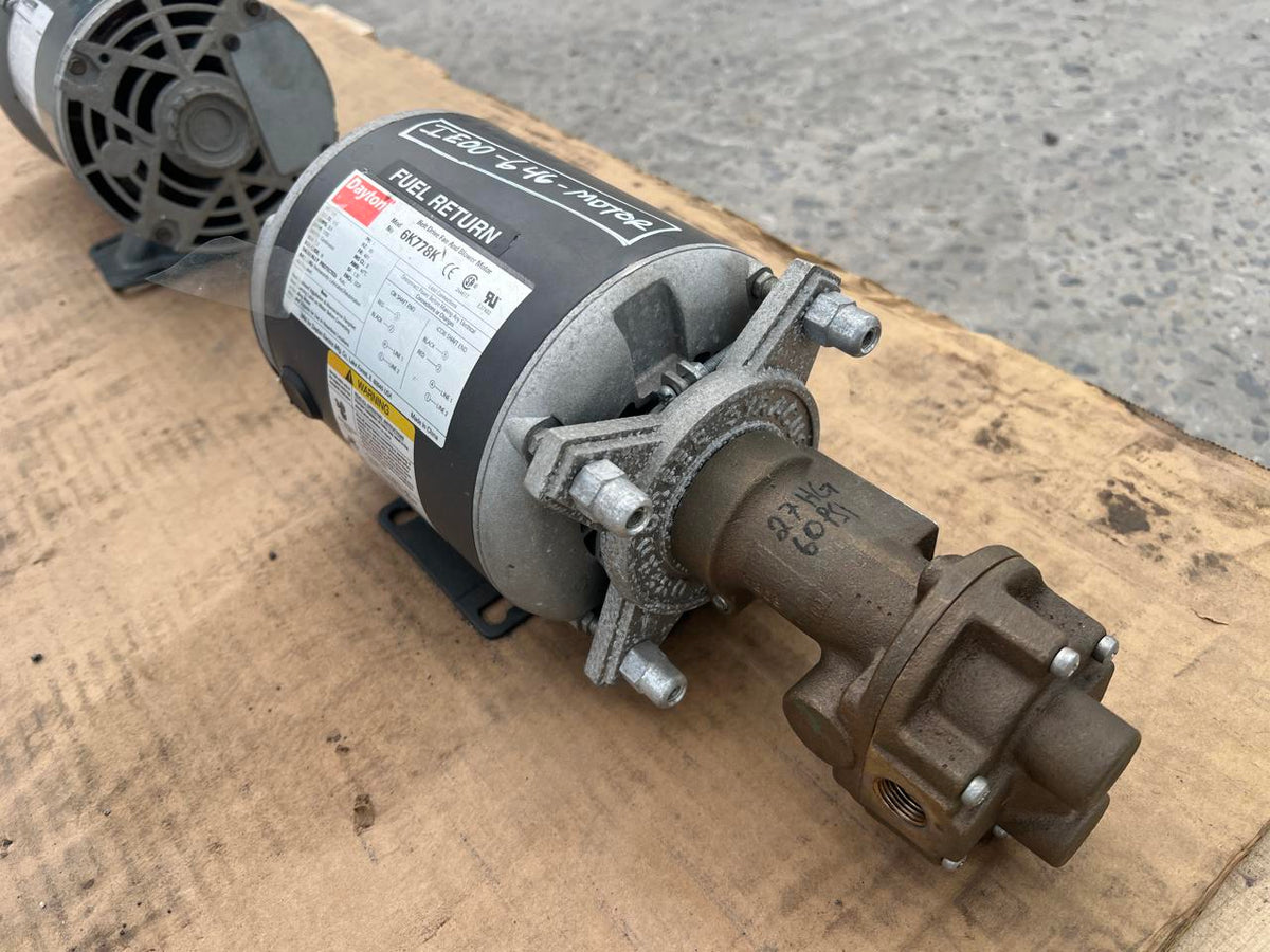 1/3 HP Fuel Transfer Pump, 120 V, 1 Phase