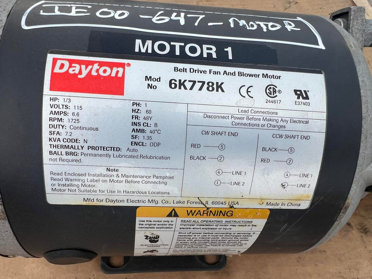 Y3 HP Fuel Transfer Pump, 120 V, 1 Phase