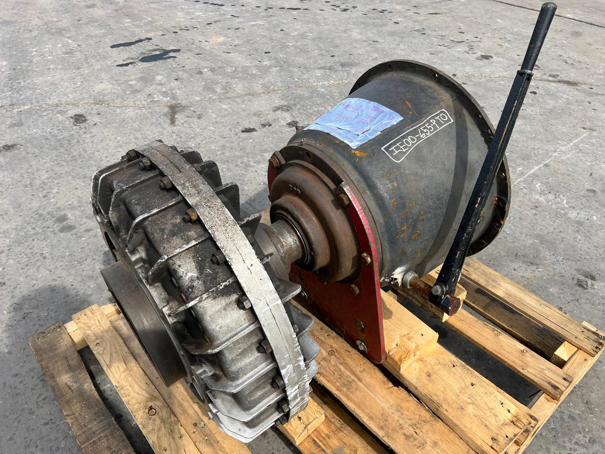 Twindisk PTO for Industrial Powerunit on Tub Grinder, SAE 1, 14″ Drive, Up to 60 HP