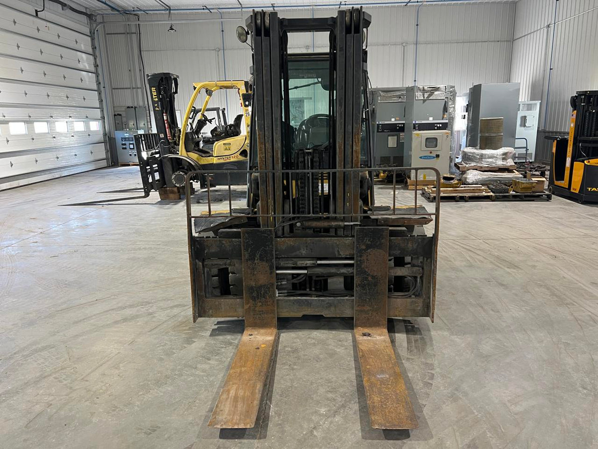 CAT DP55 Forklift 12000 lb capacity Diesel Triple Stage Mast Side Shift Fork Positioner 42″ Forks DSLP1138