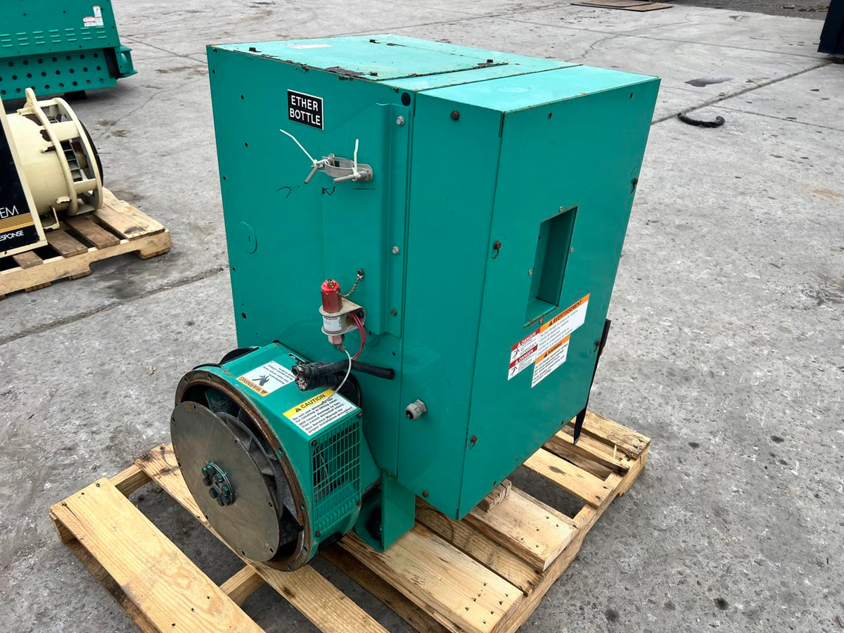 35 kW Cummins/Onan Replacement Gen End with Controller and Braker