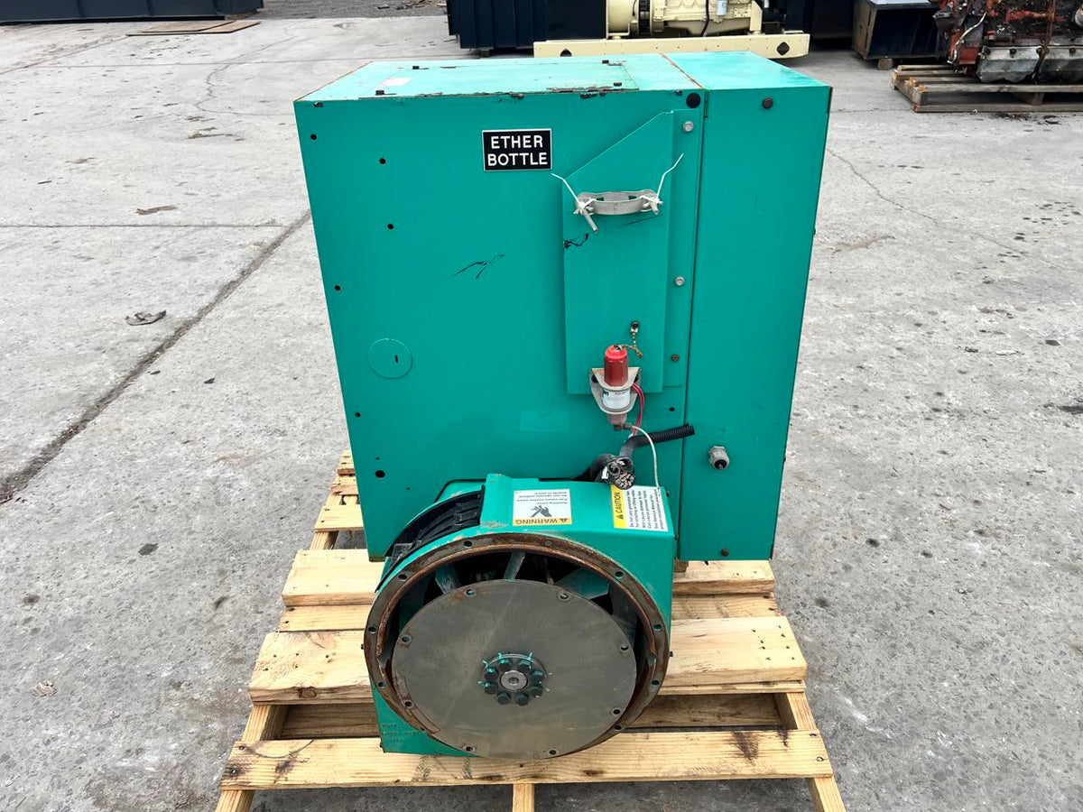 35 kW Cummins/Onan Replacement Gen End with Controller and Braker