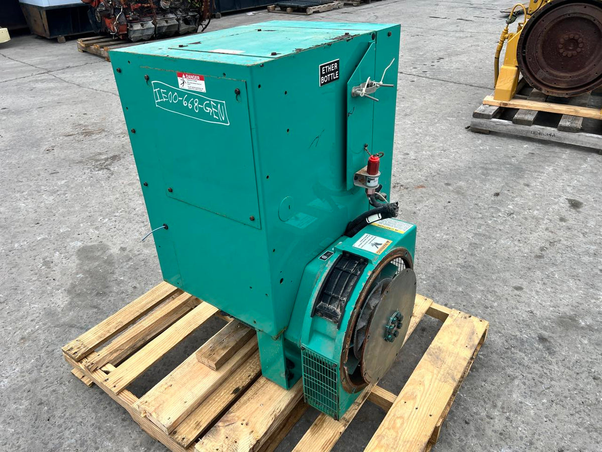 35 kW Cummins/Onan Replacement Gen End with Controller and Braker