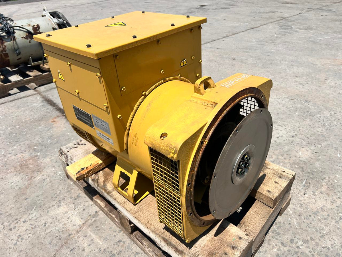 60 kW CAT Generator End, 120/240 Volt, 1 Phase, 750 Hours since new