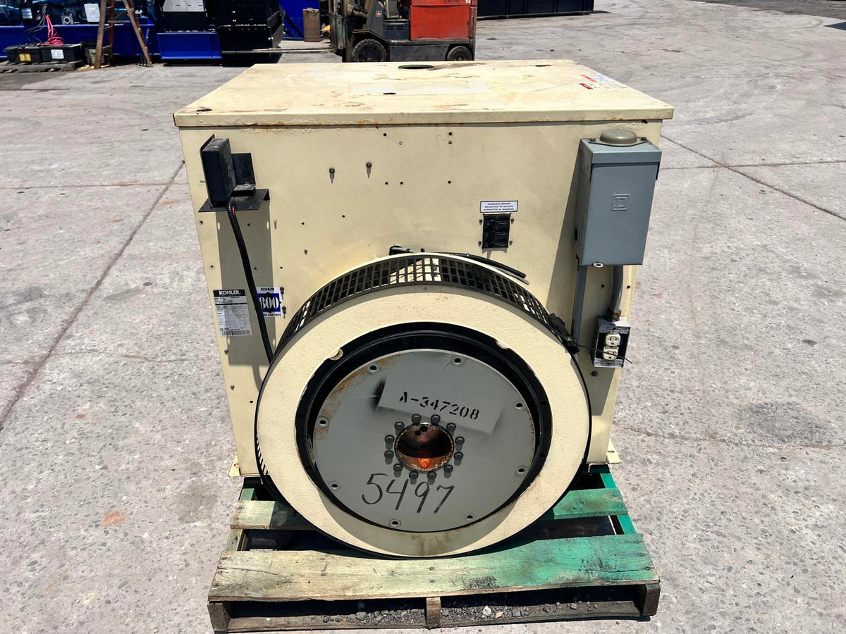 180 kW Kohler Gen End with Breaker, 1100 Hours