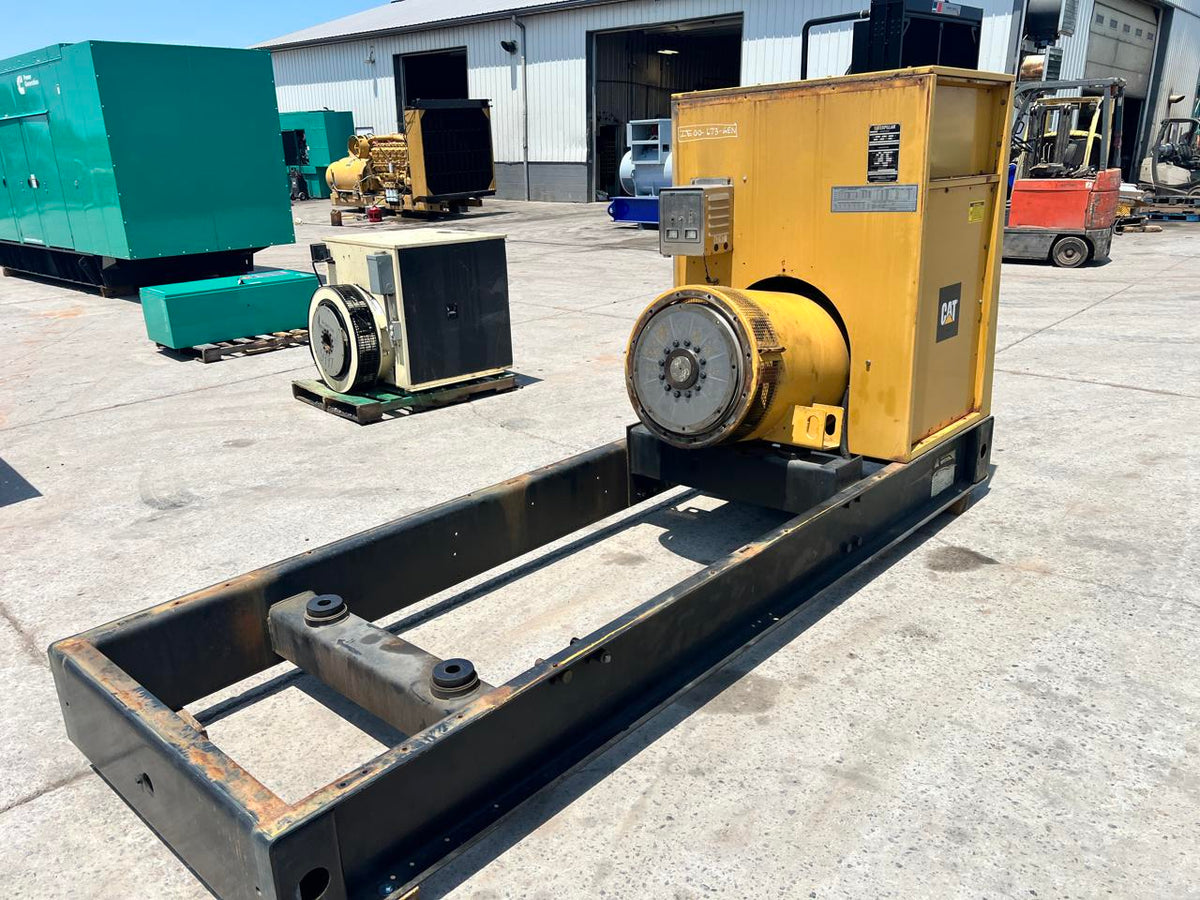 300 kW CAT Gen End with Controller and Breaker and Frame