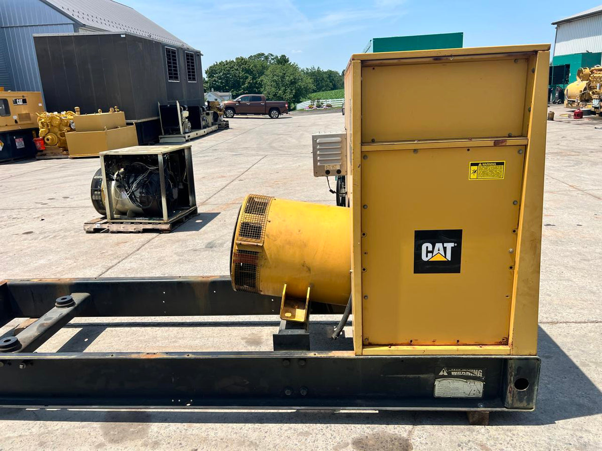300 kW CAT Gen End with Controller and Breaker and Frame