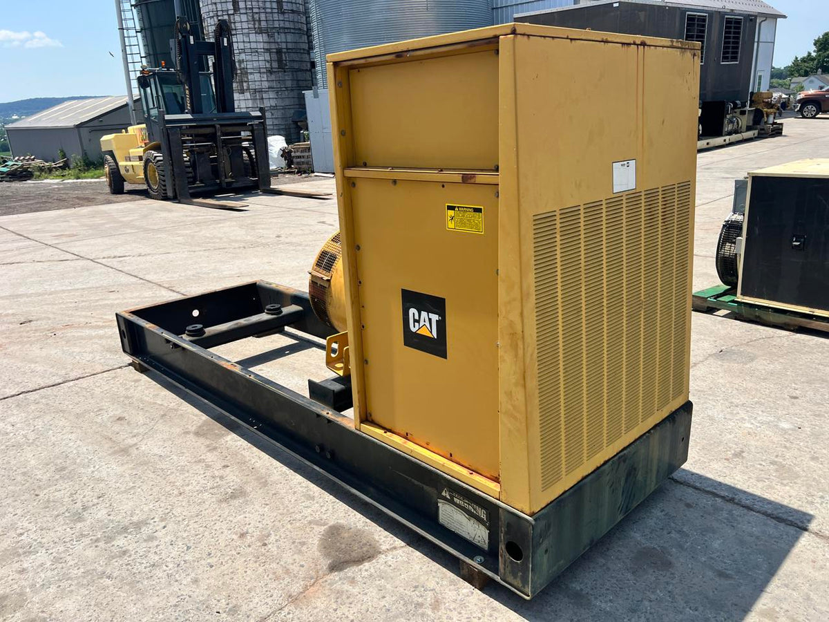 300 kW CAT Gen End with Controller and Breaker and Frame