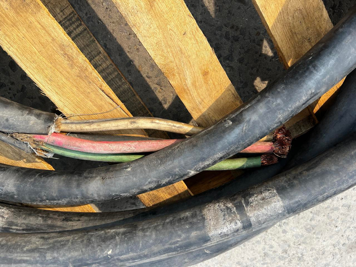 40 Power Cord for Generator, 4 Conductor with Camlock Connections