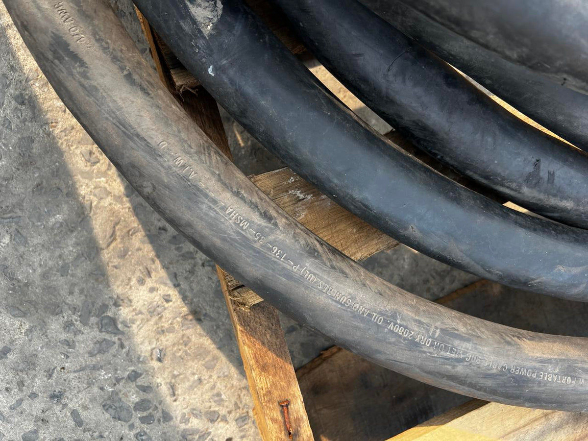 40 Power Cord for Generator, 4 Conductor with Camlock Connections