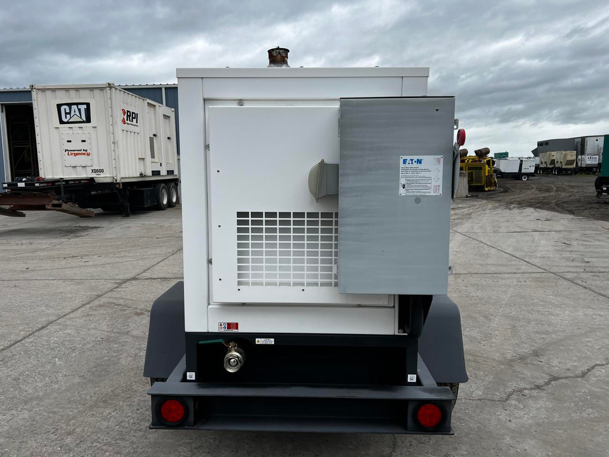 _100 kW Standby/60 kW Continuous Magnum Generator, 9.0L Generac Engine, Year – 2014, 1 Hour, Trailer Mounted