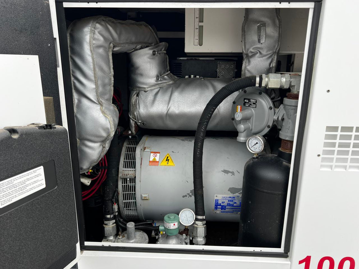 _100 kW Standby/60 kW Continuous Magnum Generator, 9.0L Generac Engine, Year – 2014, 1 Hour, Trailer Mounted