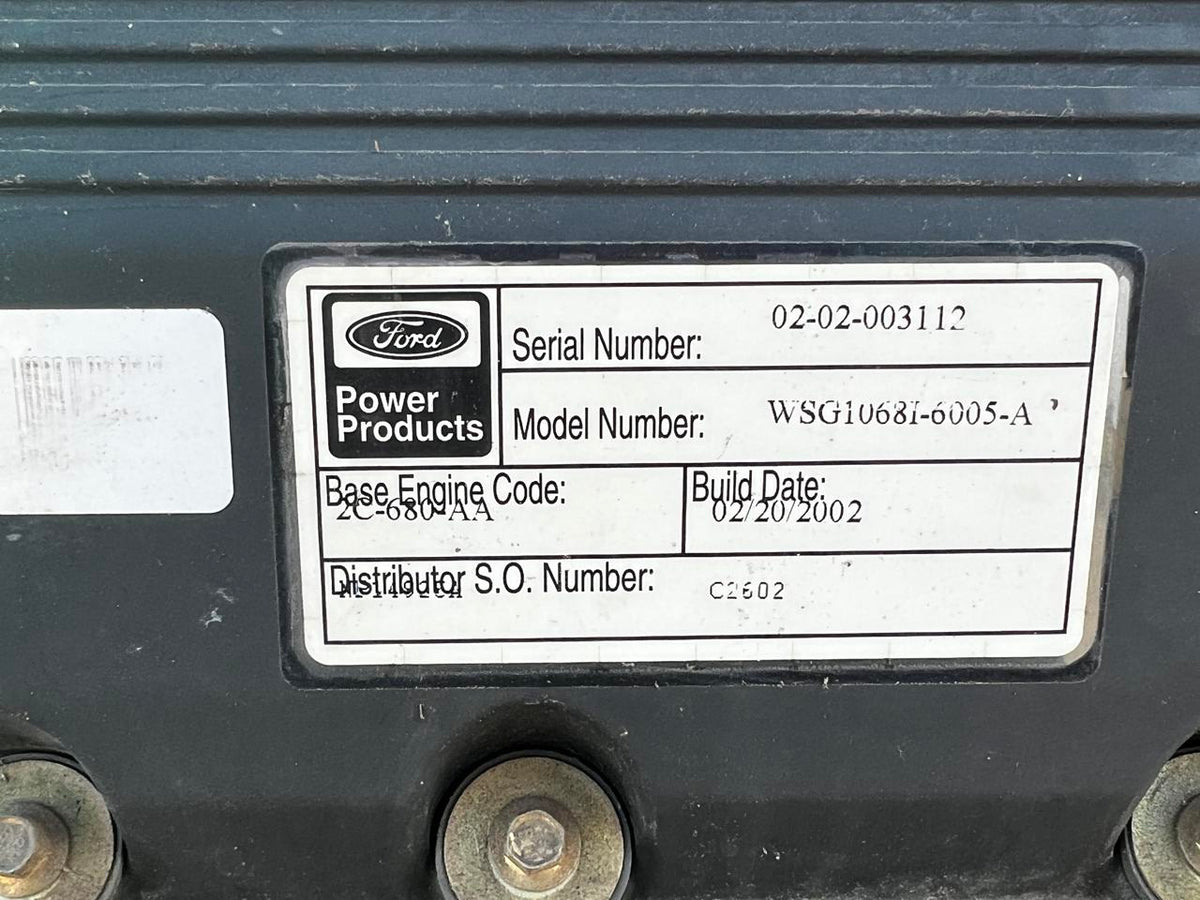 100 kW Cummins/Onan Generator, Natural Gas or Propane, 6.8 Ford Engine, Year – 2002, 710 Hours