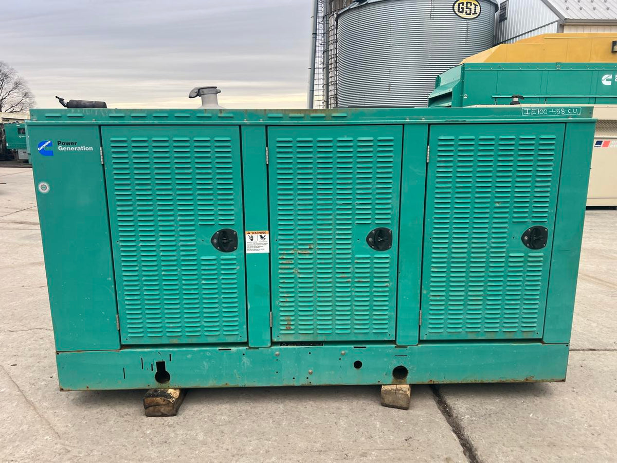100 kW Cummins/Onan Generator, with Sound Attenuated, Enclosure, 6.8 Liter Ford Engine, Year – 2003, 409 Hours, Natural Gas or Propane