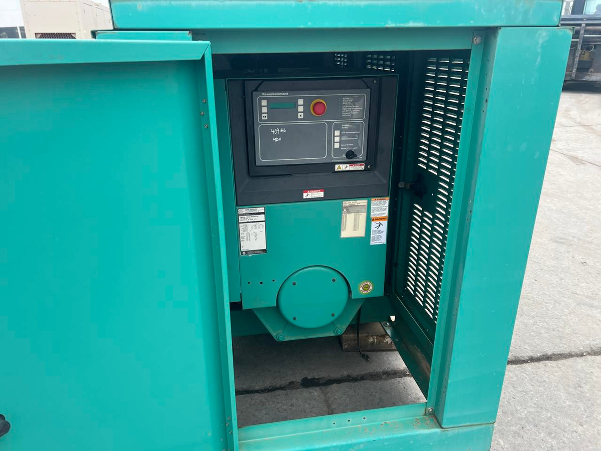100 kW Cummins/Onan Generator, with Sound Attenuated, Enclosure, 6.8 Liter Ford Engine, Year – 2003, 409 Hours, Natural Gas or Propane