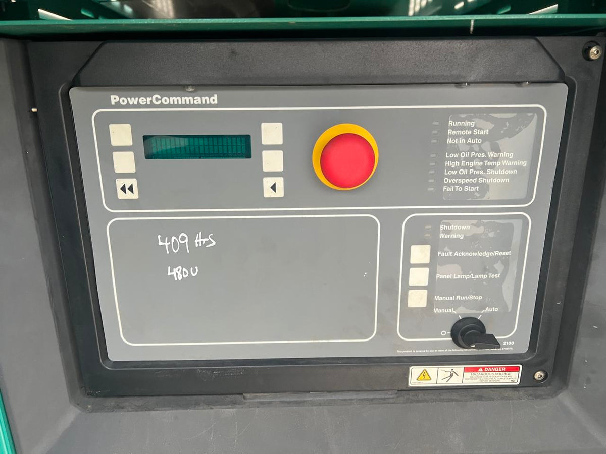 100 kW Cummins/Onan Generator, with Sound Attenuated, Enclosure, 6.8 Liter Ford Engine, Year – 2003, 409 Hours, Natural Gas or Propane