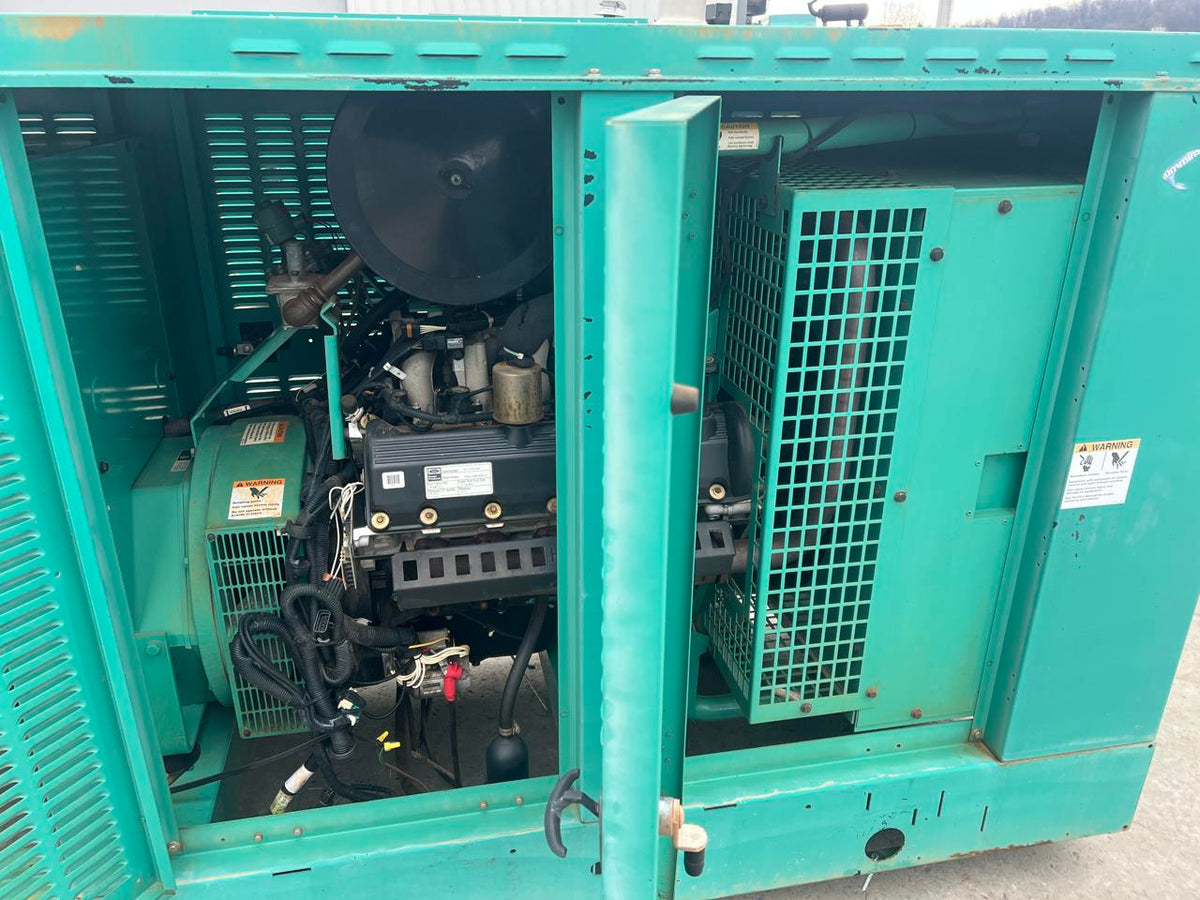 100 kW Cummins/Onan Generator, with Sound Attenuated, Enclosure, 6.8 Liter Ford Engine, Year – 2003, 409 Hours, Natural Gas or Propane