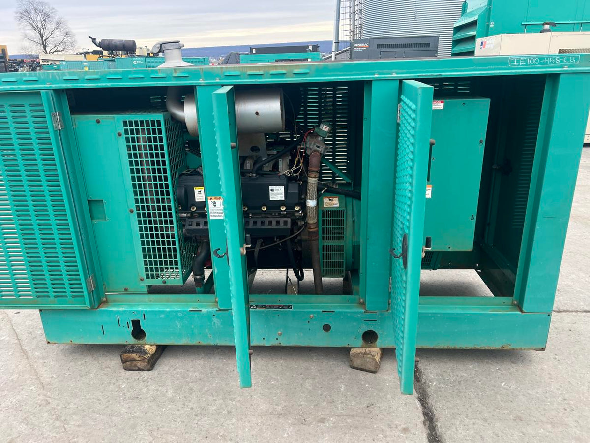 100 kW Cummins/Onan Generator, with Sound Attenuated, Enclosure, 6.8 Liter Ford Engine, Year – 2003, 409 Hours, Natural Gas or Propane