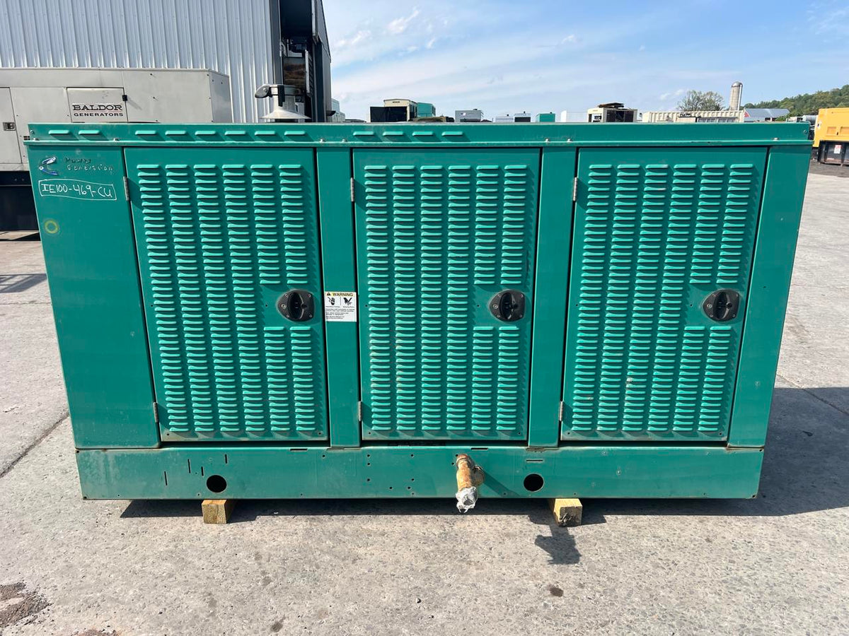 100 kW Cummins/Onan Generator Ford Engine Year – 2002 564 Hours with Enclosure
